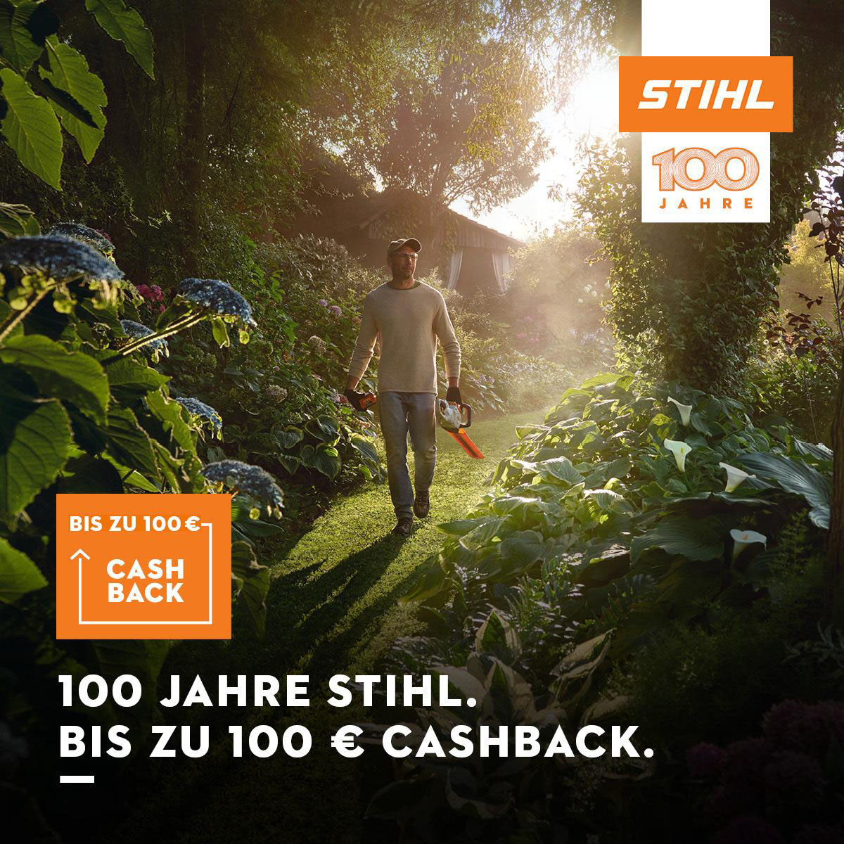 Cashback-Aktion 100 Jahre Stihl